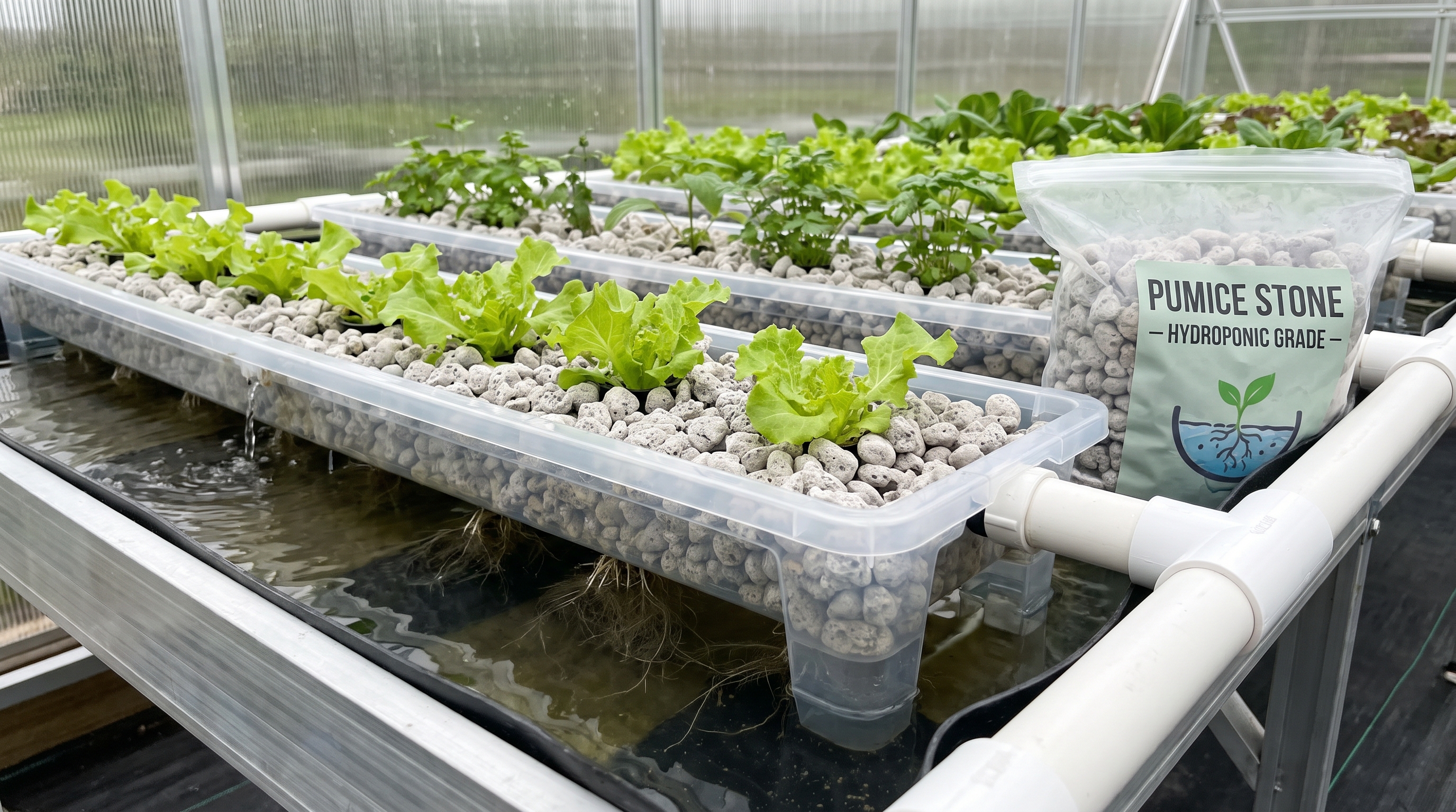 Hydroponic grade pumice stone